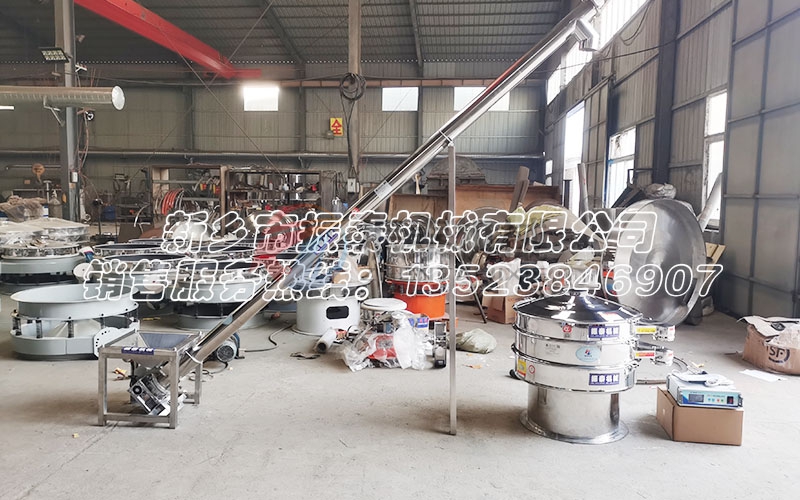 超聲波振動篩配套螺旋上料機