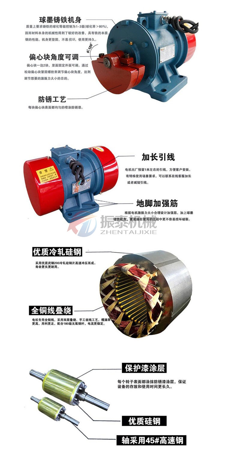 振動電機電機內部細節(jié)