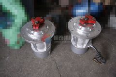 濟(jì)源沈經(jīng)理訂購的立式振動(dòng)電機(jī)已發(fā)貨，請(qǐng)注意查收